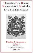Plantijn Catalogue 2 voorkant